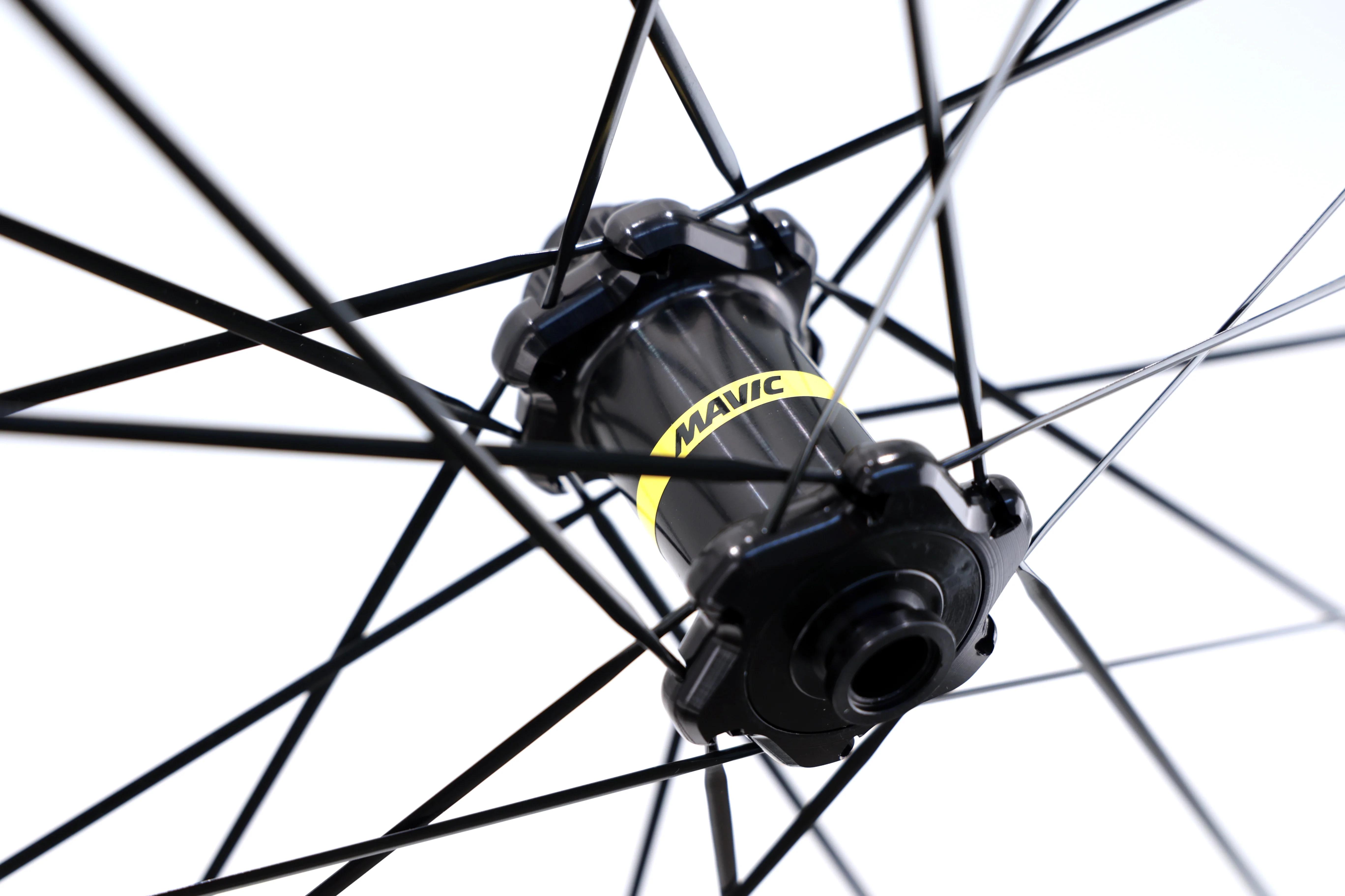 Mavic Cosmic Pro Carbon Front Wheel, 700c, Clincher, 12 x 100mm TA, 24H, Disc - Radiant Selections