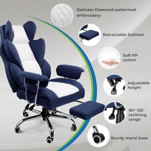 GTRACING Gaming Chair,Office Chair with Pocket Spring Lumbar Support