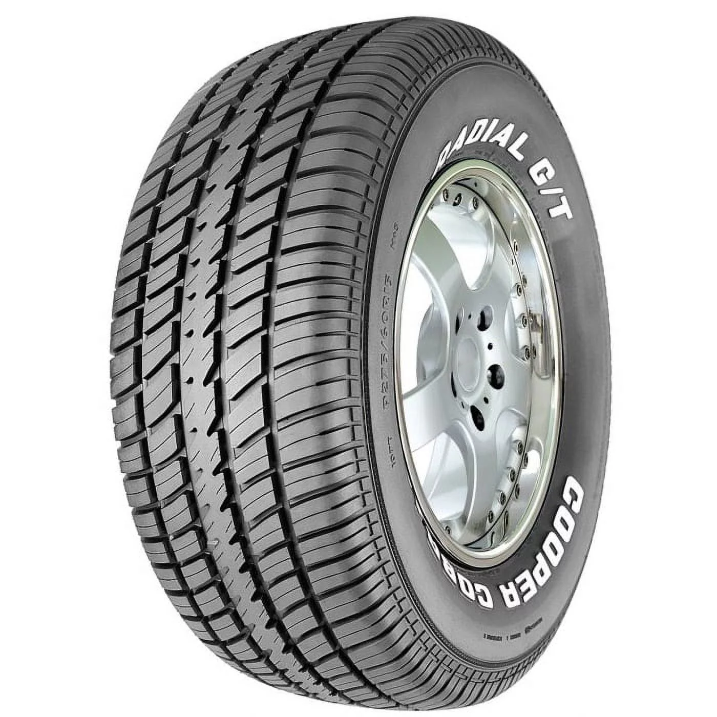 Cooper Cobra Radial G/T 275/60R15 107 T Tire. Fits: 1990-92 Chevrolet C1500 WT, 1990-92 GMC C1500 Sierra SLX
