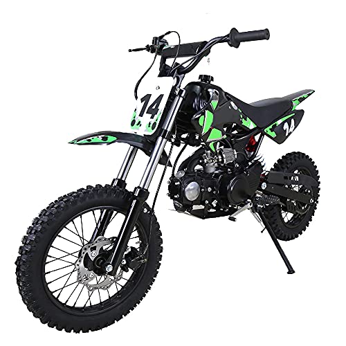 X-PRO 110cc Dirt Bike Pit Bike Kids Dirt Pitbike 110 Dirt Pit Bike (Blue)