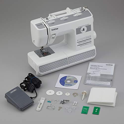 Brother ST371HD Sewing Machine, Strong & Tough, 37 Built-in Stitches, Free Arm Option, 6 Included Feet