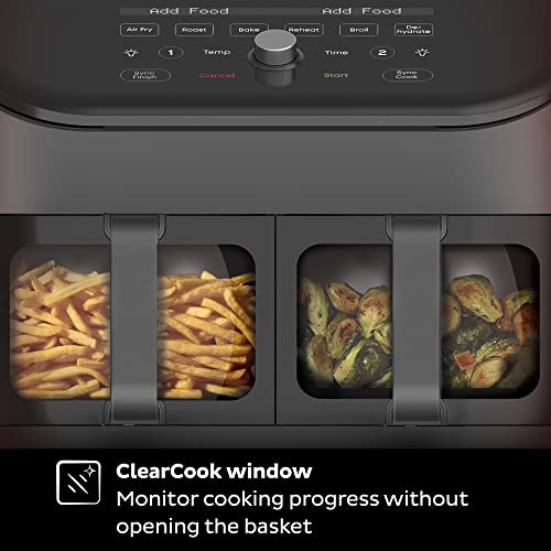 Instant Stainless Steel Vortex Plus Double Basket air fryer