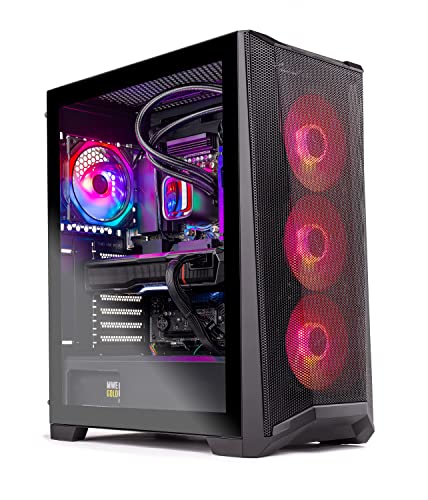Skytech King 95 Gaming PC Desktop, Ryzen 7 9700X 3.8 GHz (5.5GHz Turbo Boost), NVIDIA RTX 5070 12GB GDDR7, 1TB Gen4 SSD, 32GB DDR5 RAM 6000 RGB