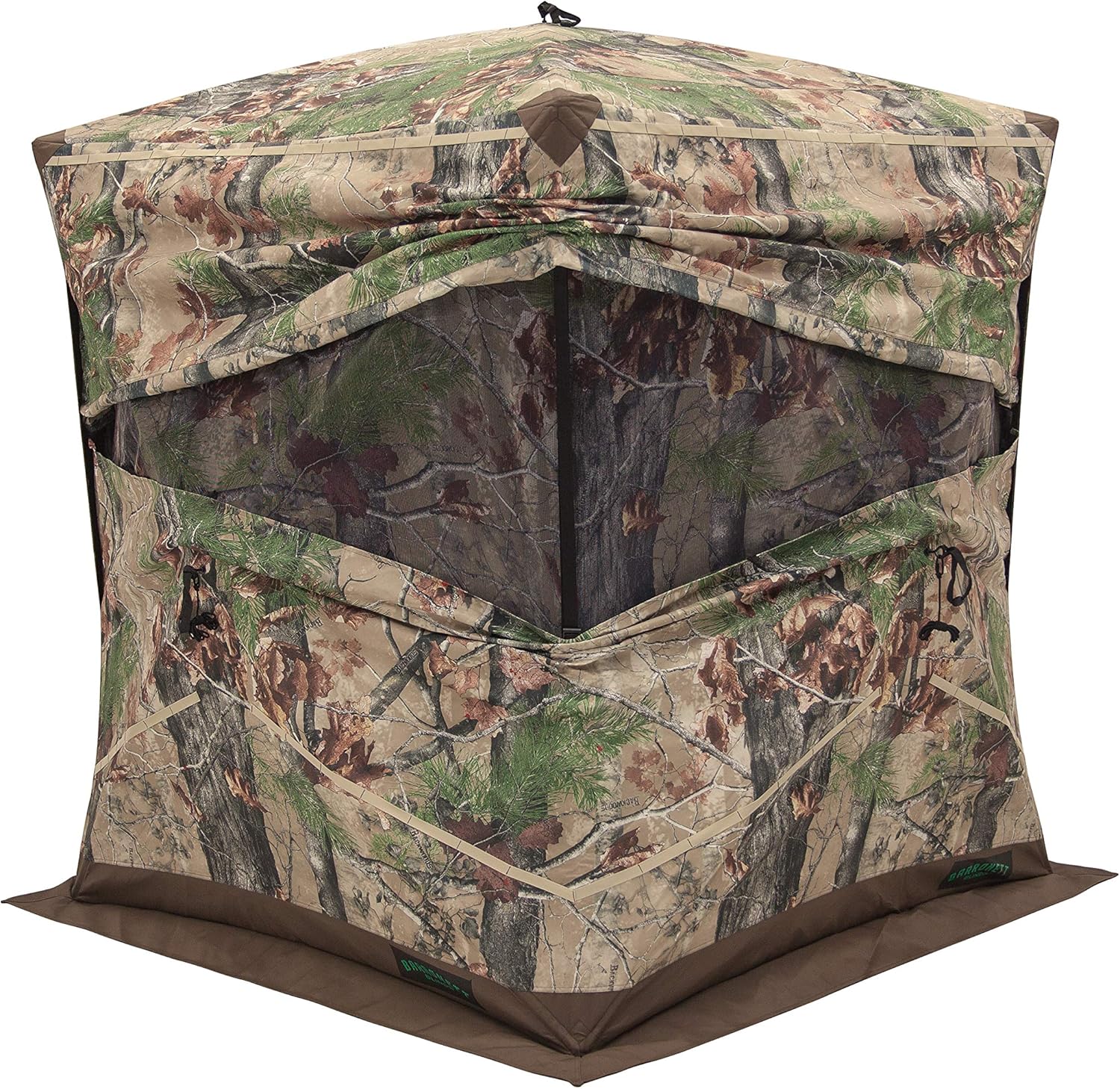 Barronett Blinds BX550BW Ox 5 Pop Up Portable 5-Sided Hunting Blind, Backwoods Camo