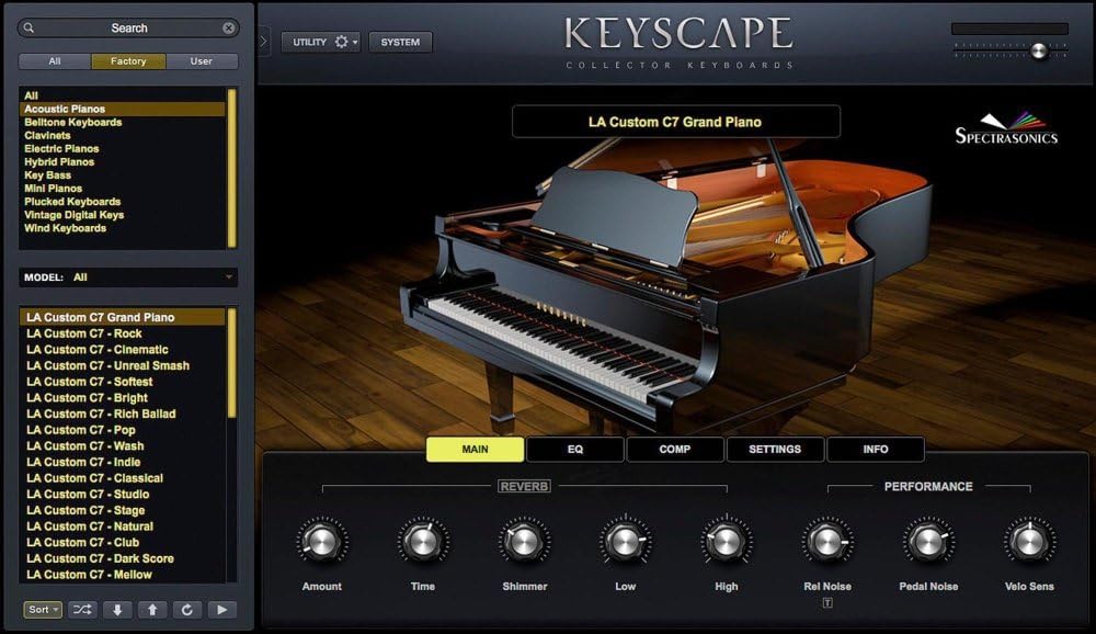 Spectrasonics Keyscape Virtual Keyboard Collection