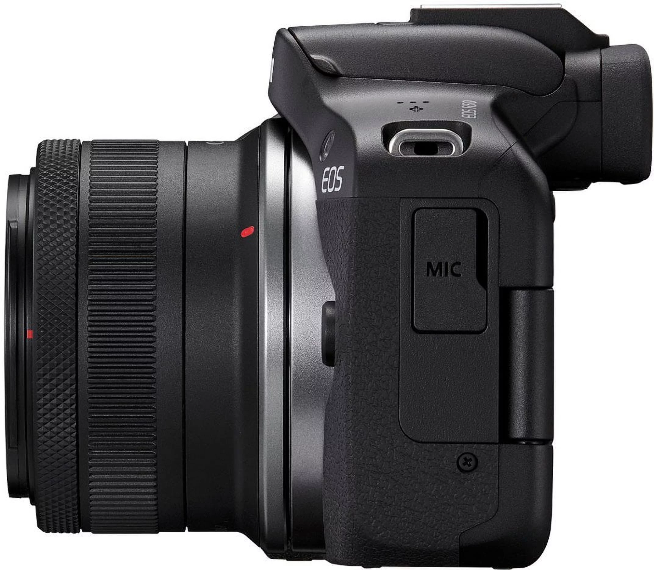 Canon EOS R50 4K Video Mirrorless Camera with RF-S 18-45mm f 4.5-6.3 is STM Lens and 20 Essential Accessories for Content Creators