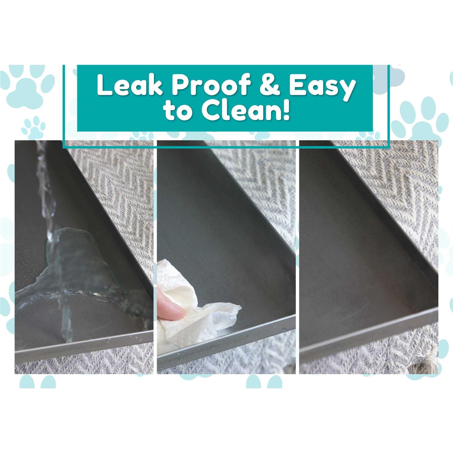 Red Hound Auto Metal Replacement Tray for Dog Crate Flat-A-Way Heavy Duty Stainless Steel Chew Proof Kennel - Pet Supplies online store
