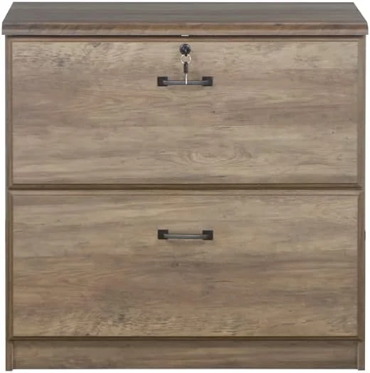 Honduras 2 Drawer Lateral Filing Cabinet In Rustic Oak