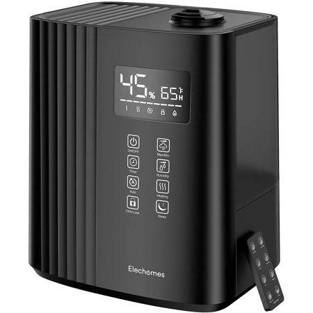Elechomes SH8830 Humidifier, 6.5L(1.72Gal) Top Fill Warm and Cool Mist Humidifiers for Bedroom with Remote Control, 700 mL/h Max