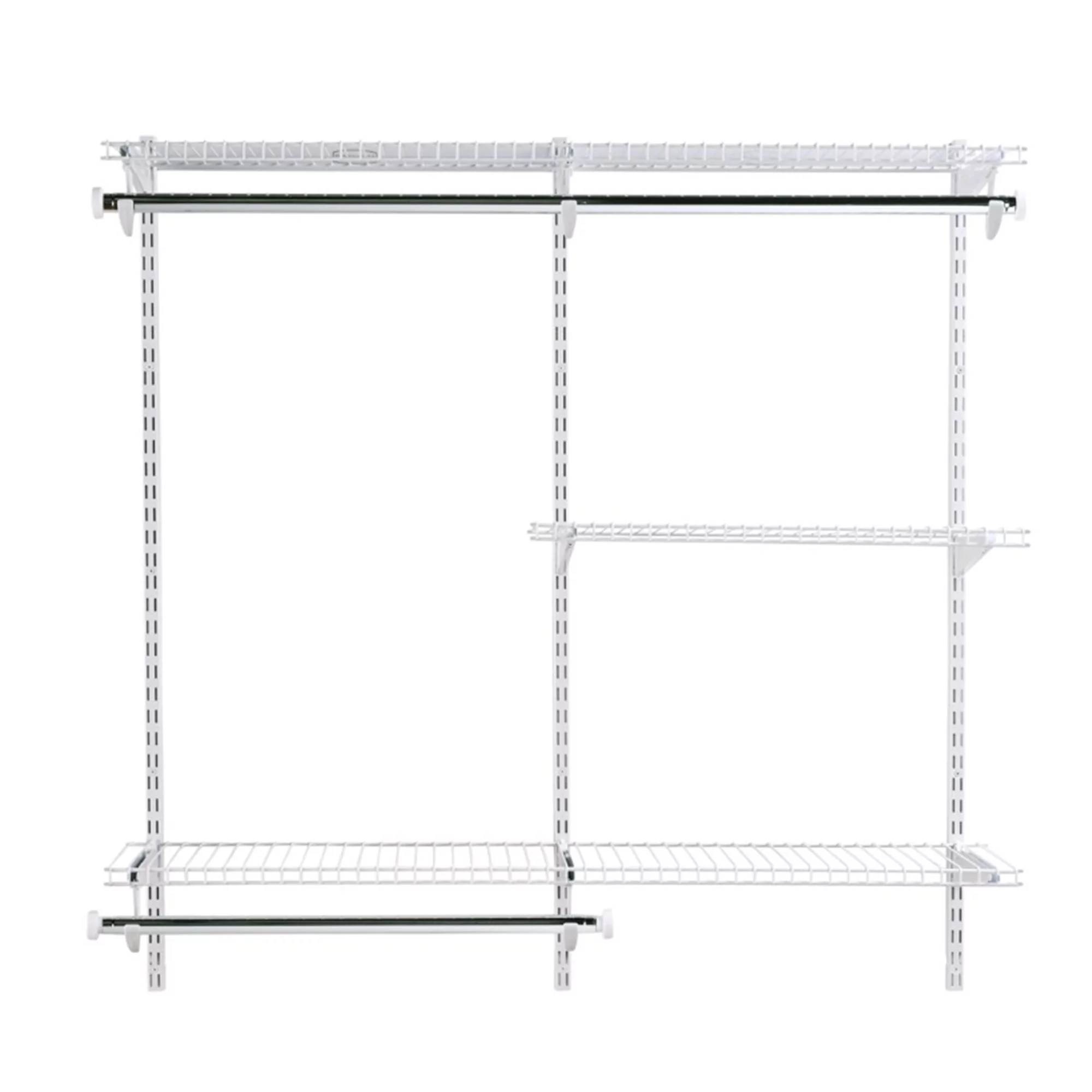 Rubbermaid Configurations White Closet Kit - FG3G5902WHT - Radiant Selections