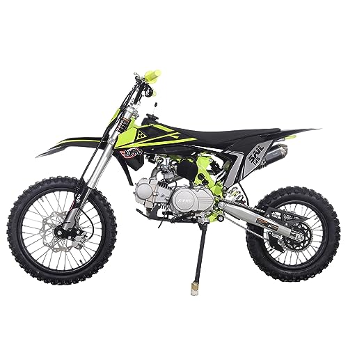 X-PRO Sail 125cc Zongshen Brand Engine Dirt Bike with 4-Speed Manual Transmission! Kick Start, Big 17"/14" Tires! (Orange)