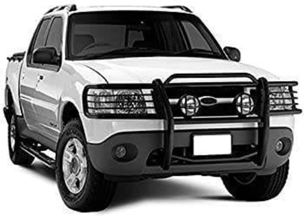 BLACK HORSE 17FB23MA Black Grille Guard Compatible with 1999 2004 Ford F-250 350 450 550 Super Duty
