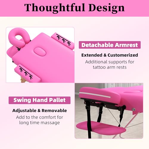 civama Massage Table Massage Bed Portable