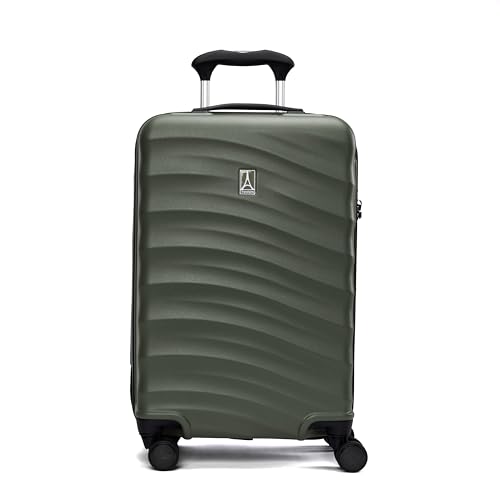 Travelpro Maxlite Air V2 Hardside Expandable Carry on Luggage, 8 Spinner Wheels, Lightweight Hard Shell Suitcase, TSA lock, Black, Carry On 21-Inch