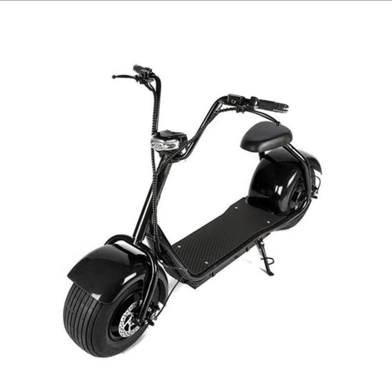 eStar Rides Electric Scooter With Seat 1000Watts City Coco Scooter With LCD Display And 18*9.5 Inch Tires