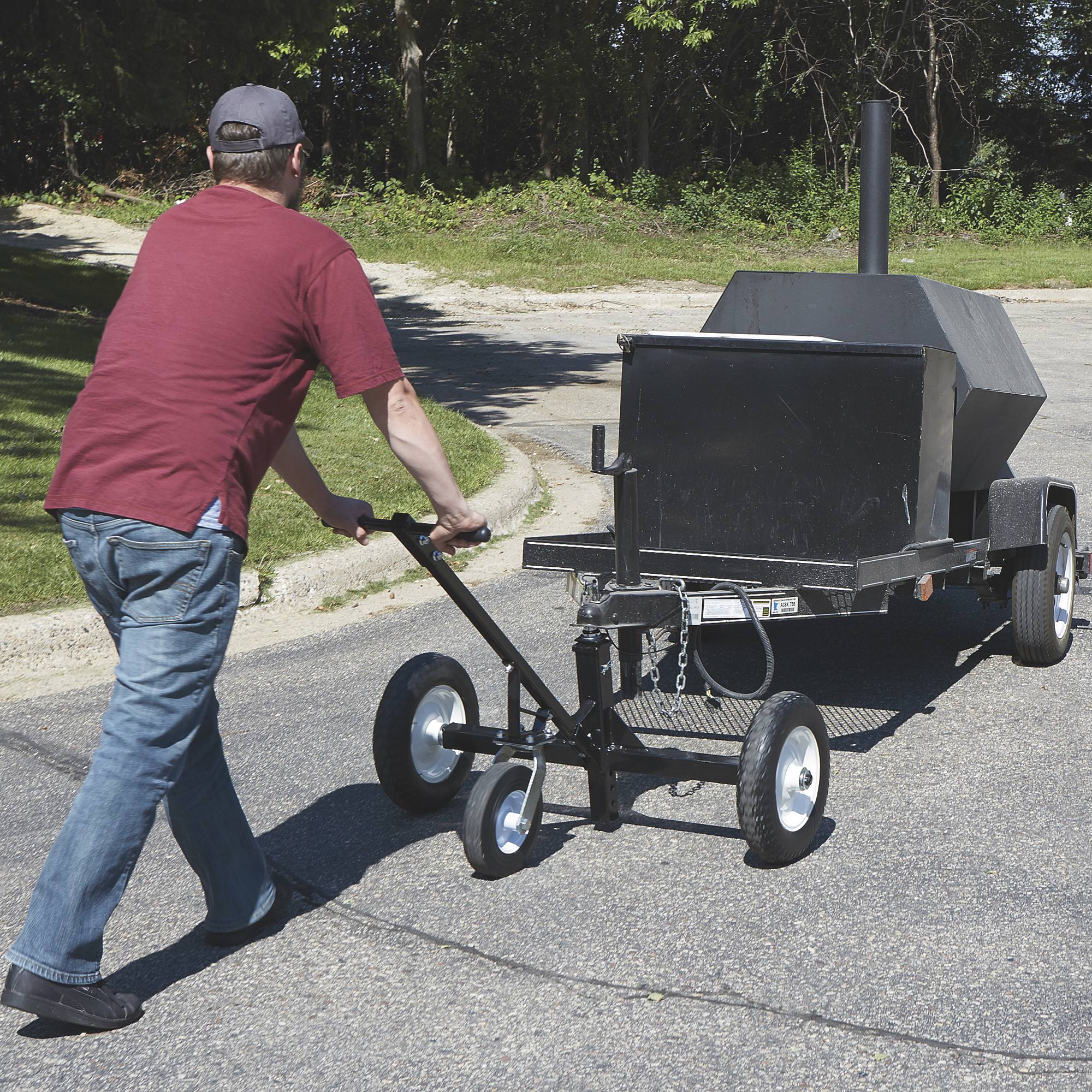 Ultra-Tow Heavy-Duty Adjustable Trailer Dolly - 1000-Lb. Capacity
