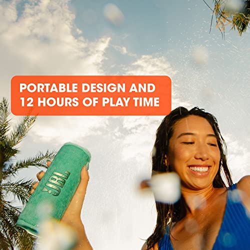 JBL Flip 6 - Portable Bluetooth Speaker, powerful sound and deep bass, IPX7 waterproof, 12 hours of playtime