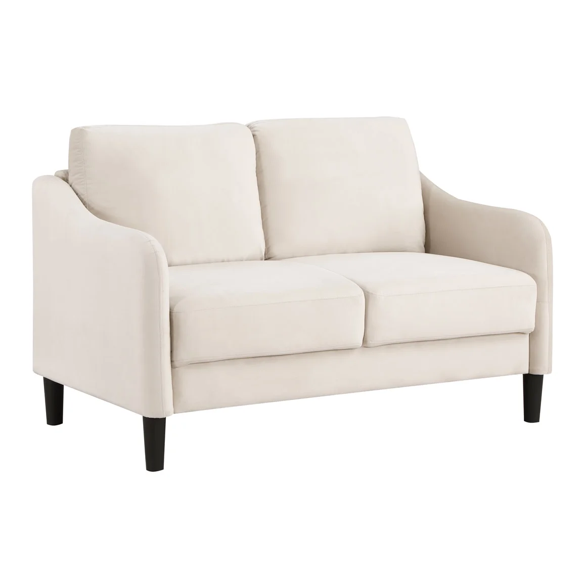 YC 51.5" Loveseat Sofa Small Couch for Small Space for Living Room,Bedroom, Beige