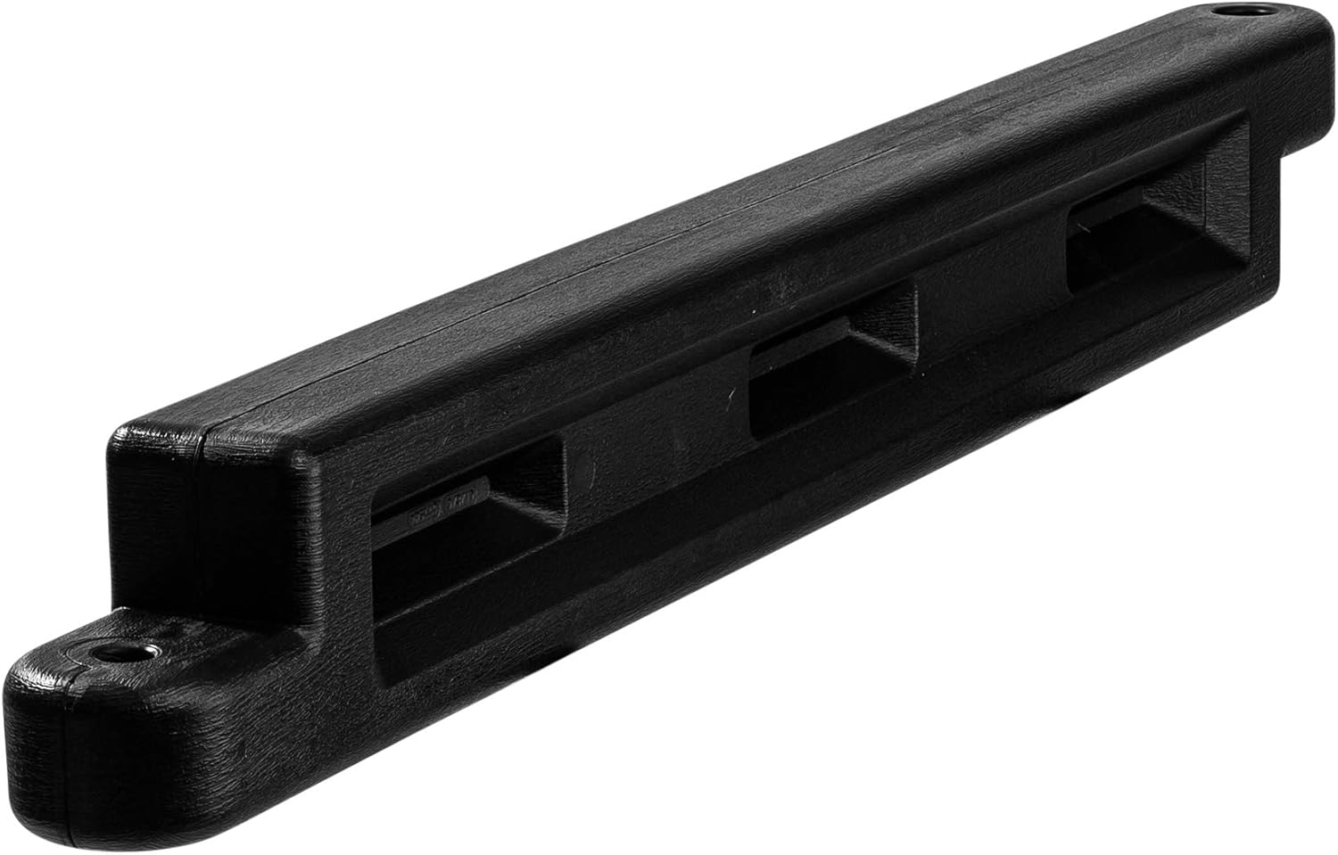 Playsafer Playground Edging Border - Plastic Interlocking Timber for Playgrounds, Backyards, and Playareas - Black - 52" L X 4" W X 6" H (2 Pack)