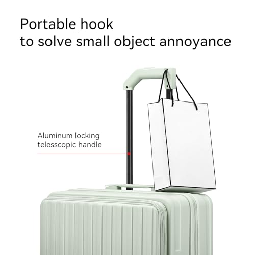 ROAMING Grace Expandable Carry On Luggage Airline Approved, 20 Inch Hardside Carry On Suitcase with Wheels