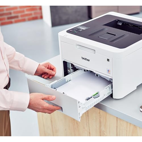 Brother HL-L3230CDW Compact Digital Color Printer Providing Laser Printer Quality Results with Wireless Printing and Duplex Printing