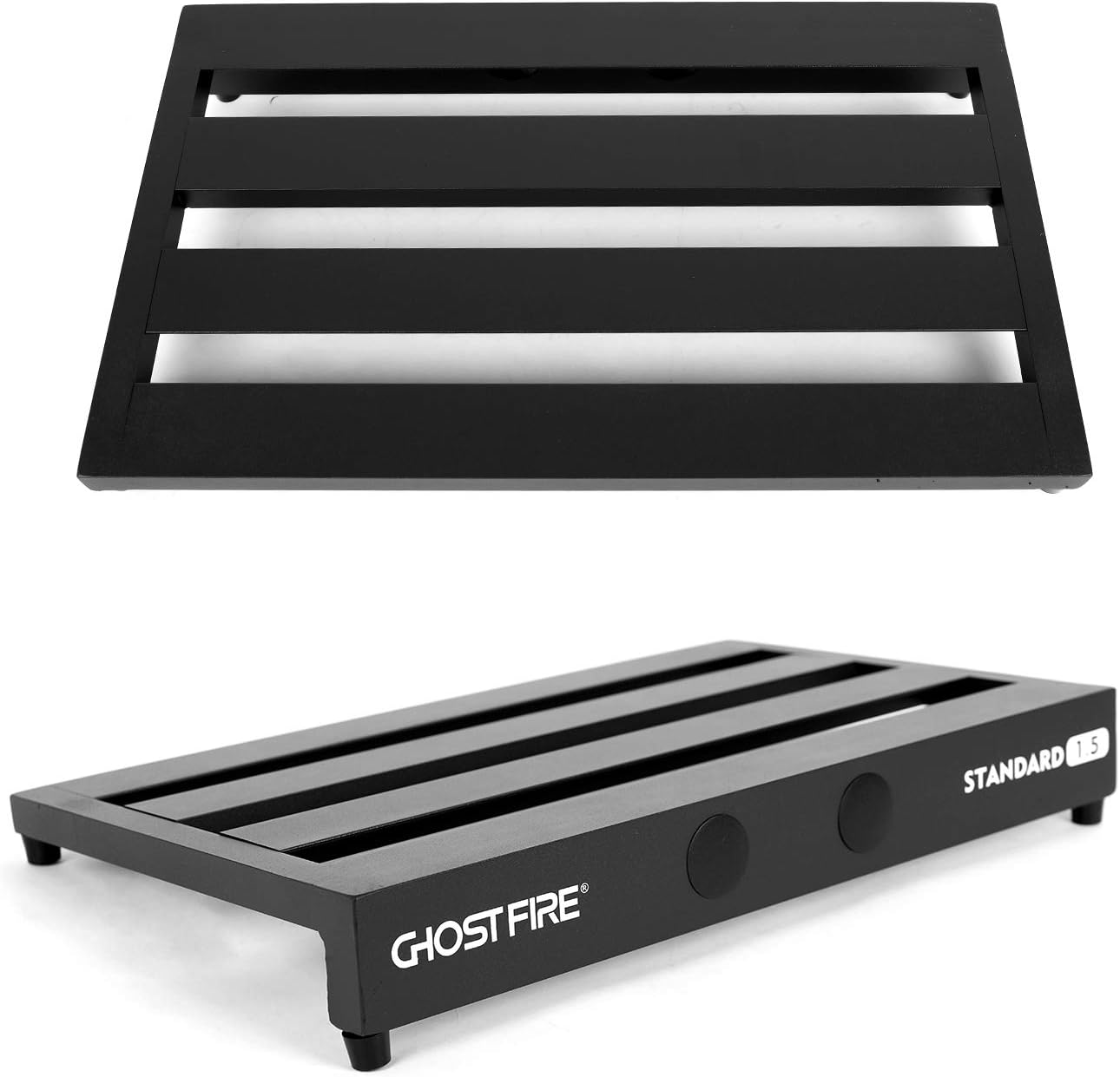 Ghost Fire Guitar Pedal Board Aluminum Alloy Effect Pedalboard with Carry Bag,V series (V-BABY MAX（Deluxe Edition）)