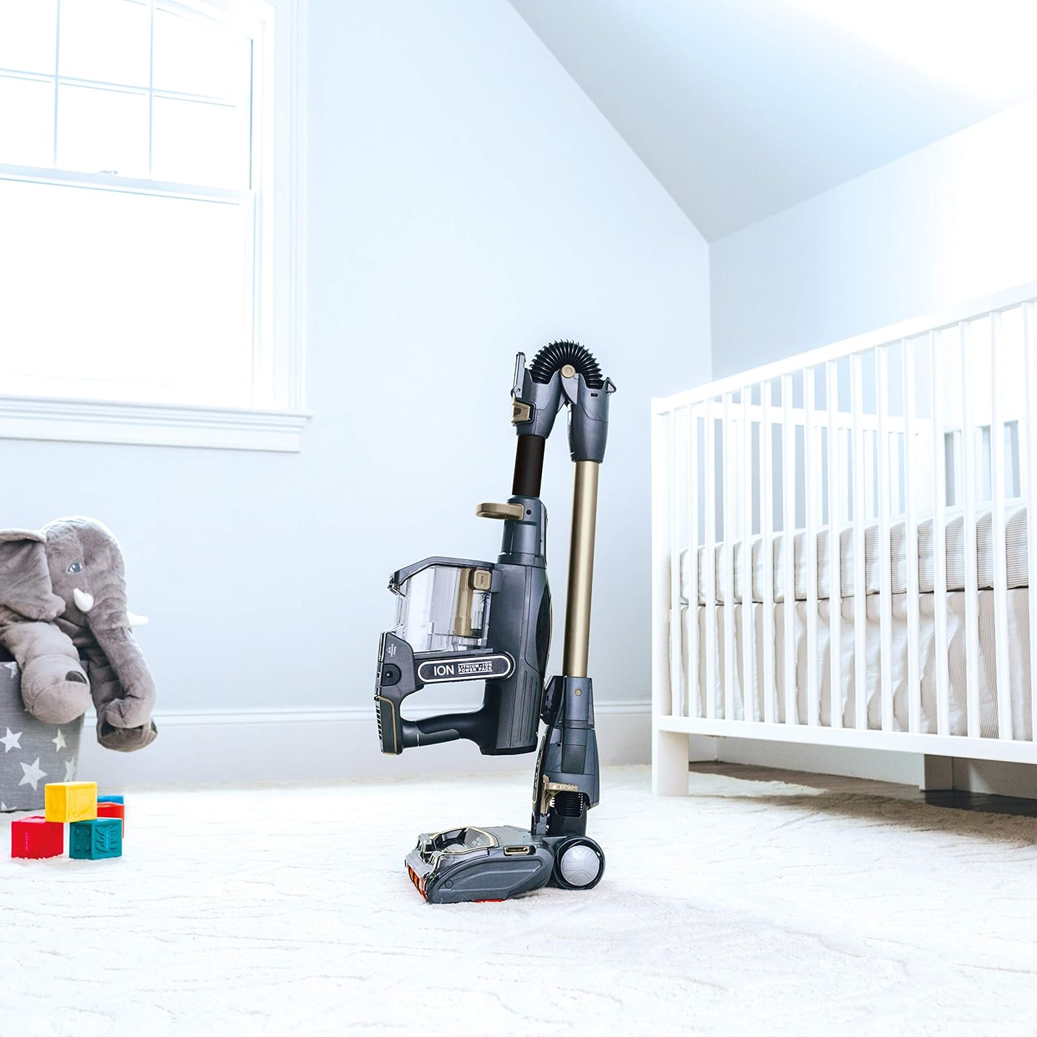 Shark ION F80 Lightweight Cordless Stick Vacuum with MultiFLEX, DuoClean for Carpet & Hardfloor, Hand Vacuum Mode, and (2) Removable Batteries (IF281)
