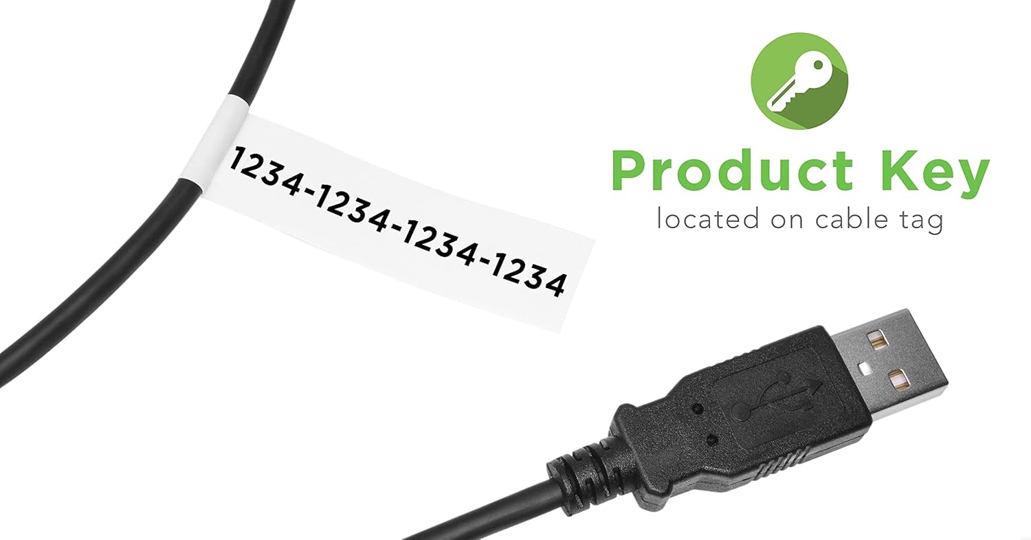 Plugable USB 2.0 Transfer Cable, Unlimited Use, Transfer Data Between 2 Windows PC's, Compatible with Windows 11, 10, 7, XP