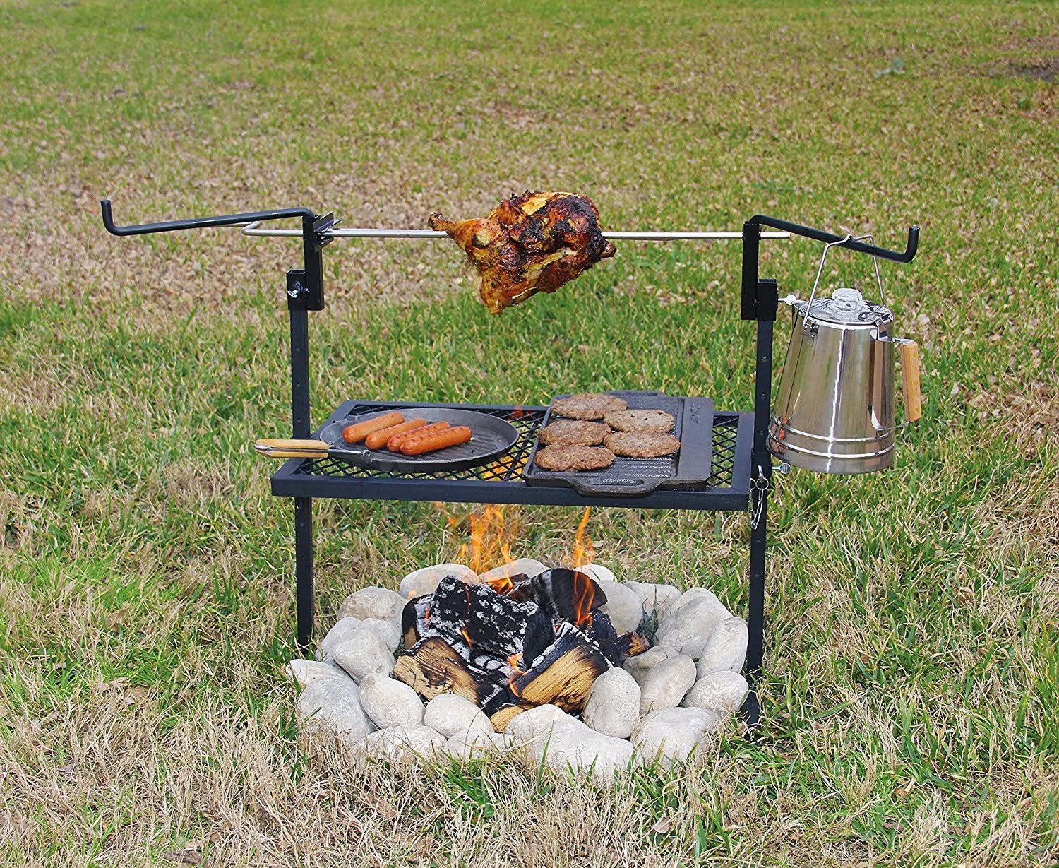 Texsport Outdoor Camping Rotisserie Grill and Spit