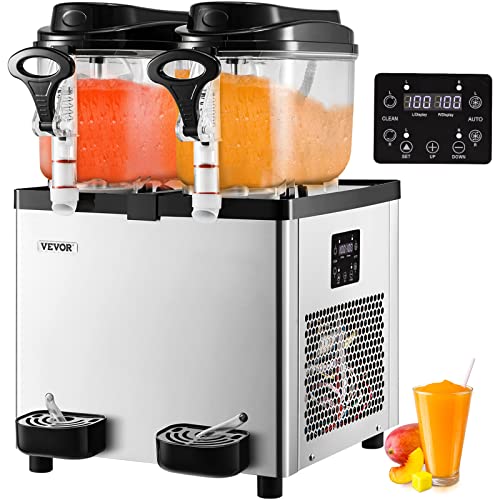 VEVOR Commercial Frozen Drink Slush Machine Frozen Drink Slush Making Machine Snow Melting Machine for Commercial and Home Use