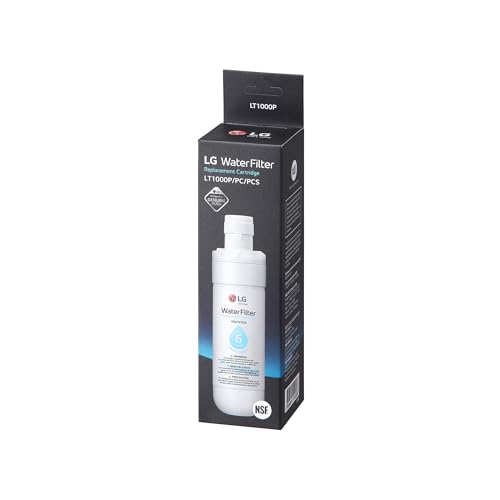 LG LT1000P - 6 Month / 200 Gallon Capacity Replacement Refrigerator Water Filter (NSF42, NSF53, and NSF401) ADQ74793501, ADQ75795105, AGF80300704