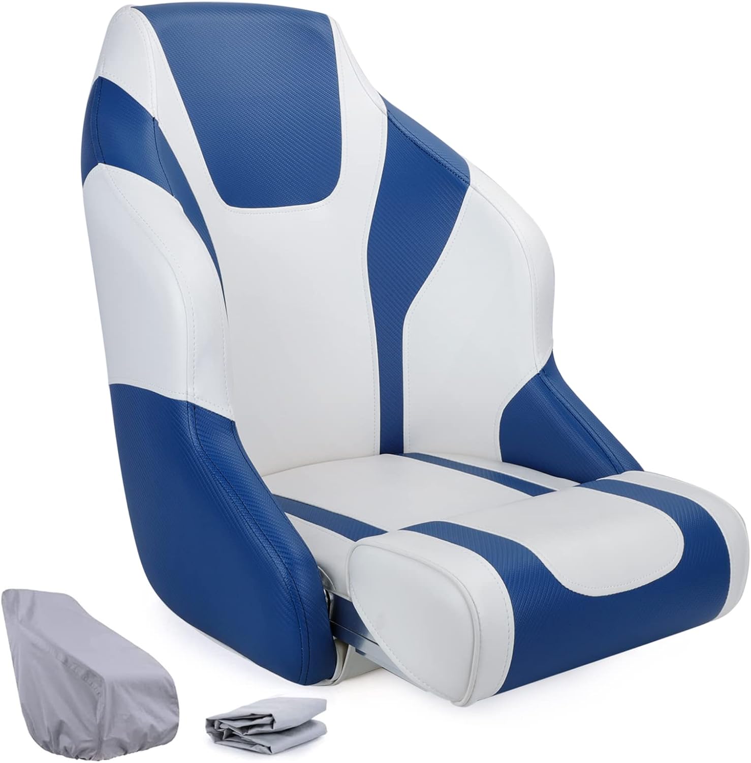 NORTHCAPTAIN Premium Sport Flip Up Boat Seat Captain Bucket Seat