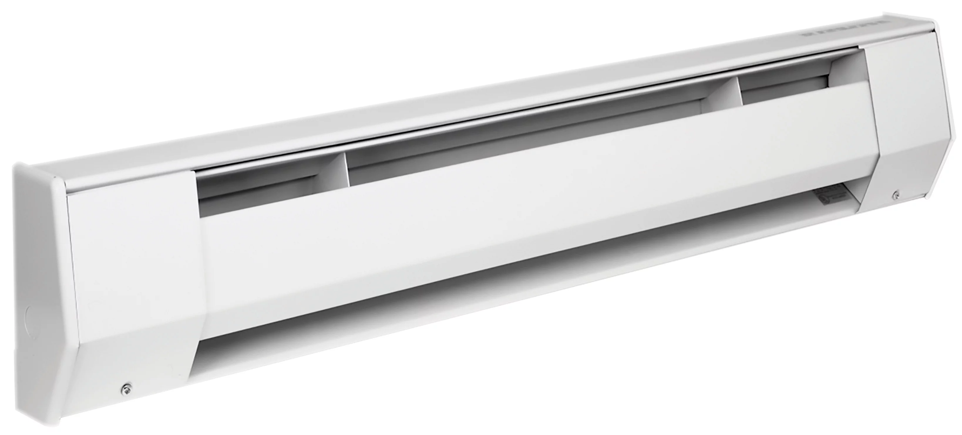 King Electric 5' Baseboard Heater, 1250W / 240V, Bright White, 5K2412BW