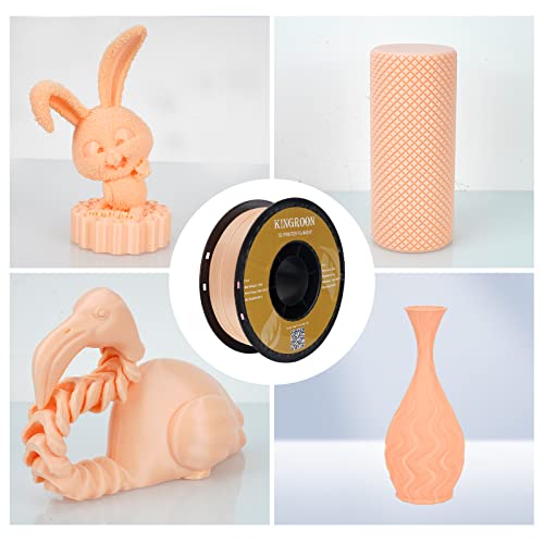 Kingroon PLA 3D Printer Filament, 12Rolls, Dimensional Accuracy +/- 0.03 mm, 12kg Spool(26.4lbs)