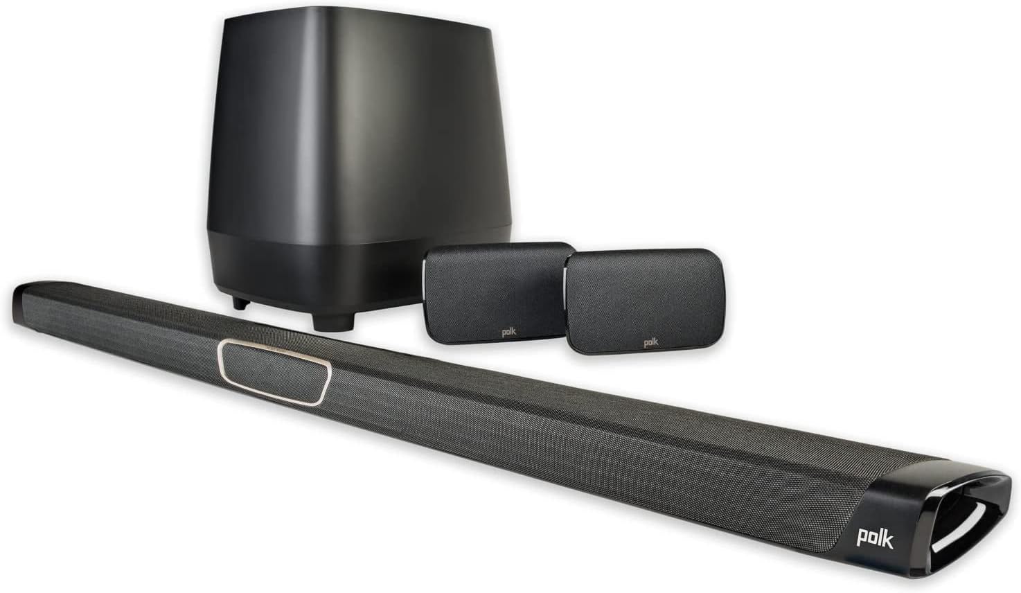 Polk Audio MagniFi Max SR Home Theater Surround Sound Bar | Works with 4K & HD TVs | HDMI, Optical Cables