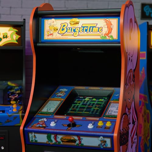 Numskull Quarter Arcades Teenage Mutant Ninja Turtles Collector's Edition Mini Arcade - 1/4 Scale Authentic Wooden Replica, Original ROM