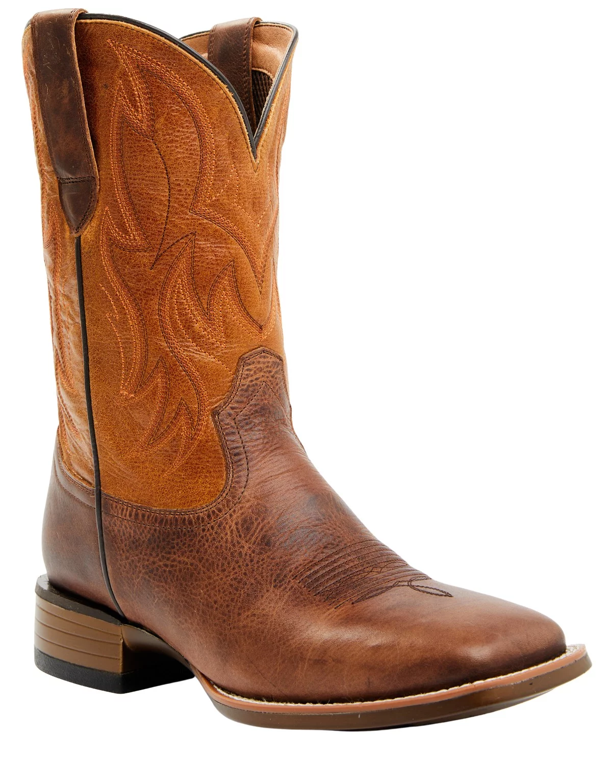 Cody James Men's Hoverfly Western Performance Boot Broad Square Toe Brown 11 D(M) US - Curated Treasures Market