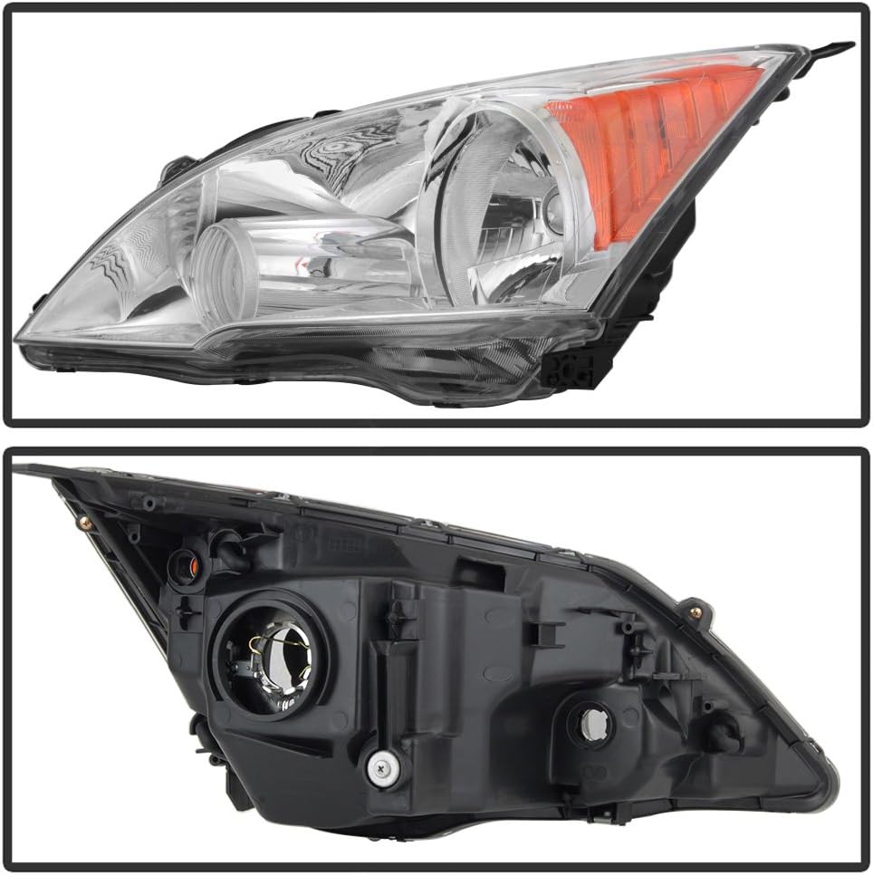 ACANII - For 2007-2011 Honda CRV CR-V Headlights Headlamps Front Light Assembly Pair Replacement Driver + Passenger Side