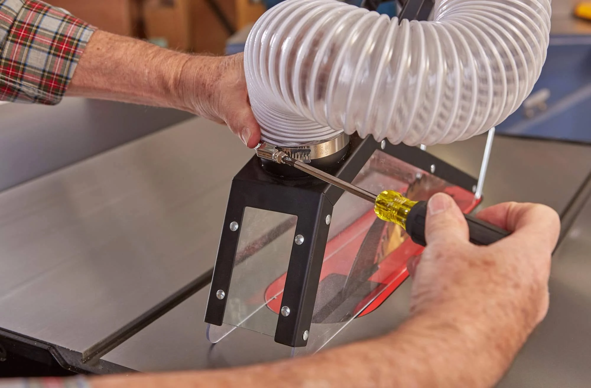 SawStop TSG-FDC Floating Overarm Dust Collection Guard