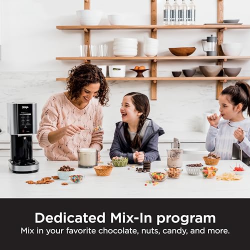 Ninja NC301 CREAMi Ice Cream Maker, for Gelato, Mix-ins, Milkshakes, Sorbet, Smoothie Bowls & More, 7 One-Touch Programs