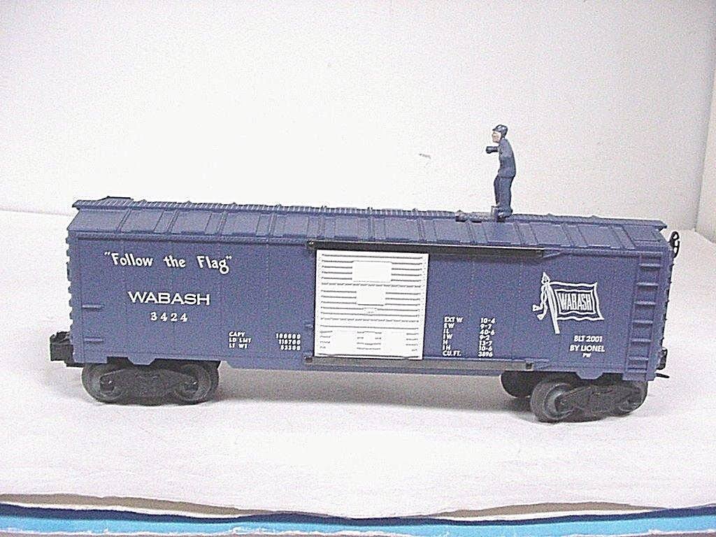 Lionel O Scale Operating Brakeman #3424 Box Car NO. 6-26770