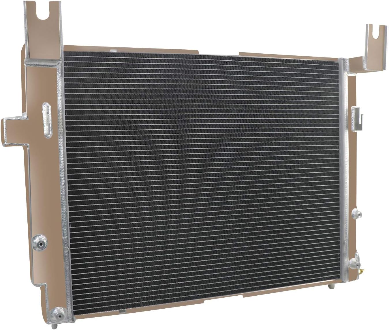 CoolingSnow 4 Row Radiator for Dodge Durango Dakota 3.7L 3.9L 5.2L 5.9L 2000-2004