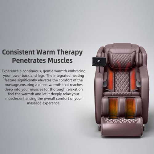 Massage Chair Full Body with Heat, Zero Gravity Shiatsu Massage Chair Recliner with & 5 Auto Modes, Foot Massage, Waist Back Heating