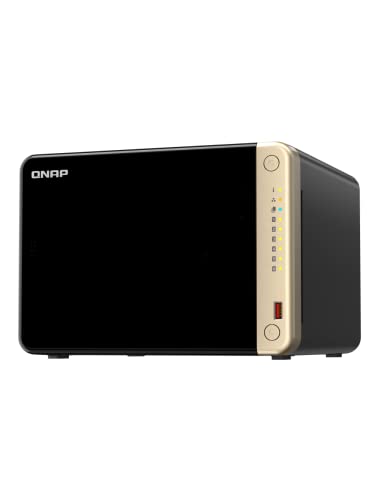 QNAP TS-464-8G-US 4 Bay High-Performance Desktop NAS with Intel Celeron Quad-core Processor