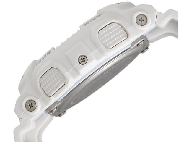 Casio Ga120a-7a White G-Shock Analog Digital Anti-magnetic