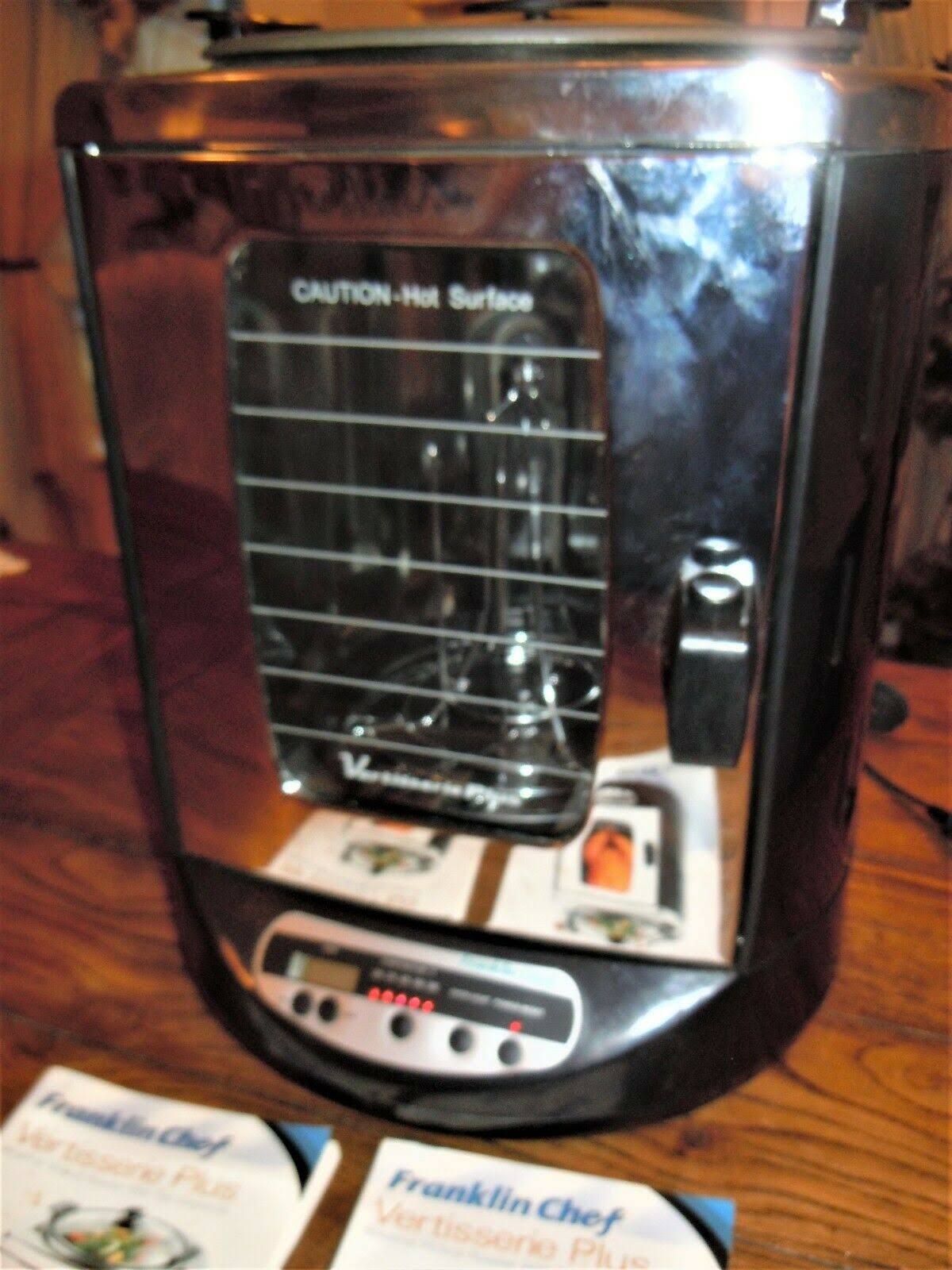 Franklin Chef Vertisserie Plus FR6100 Vertical Rotisserie Oven with Cook Top