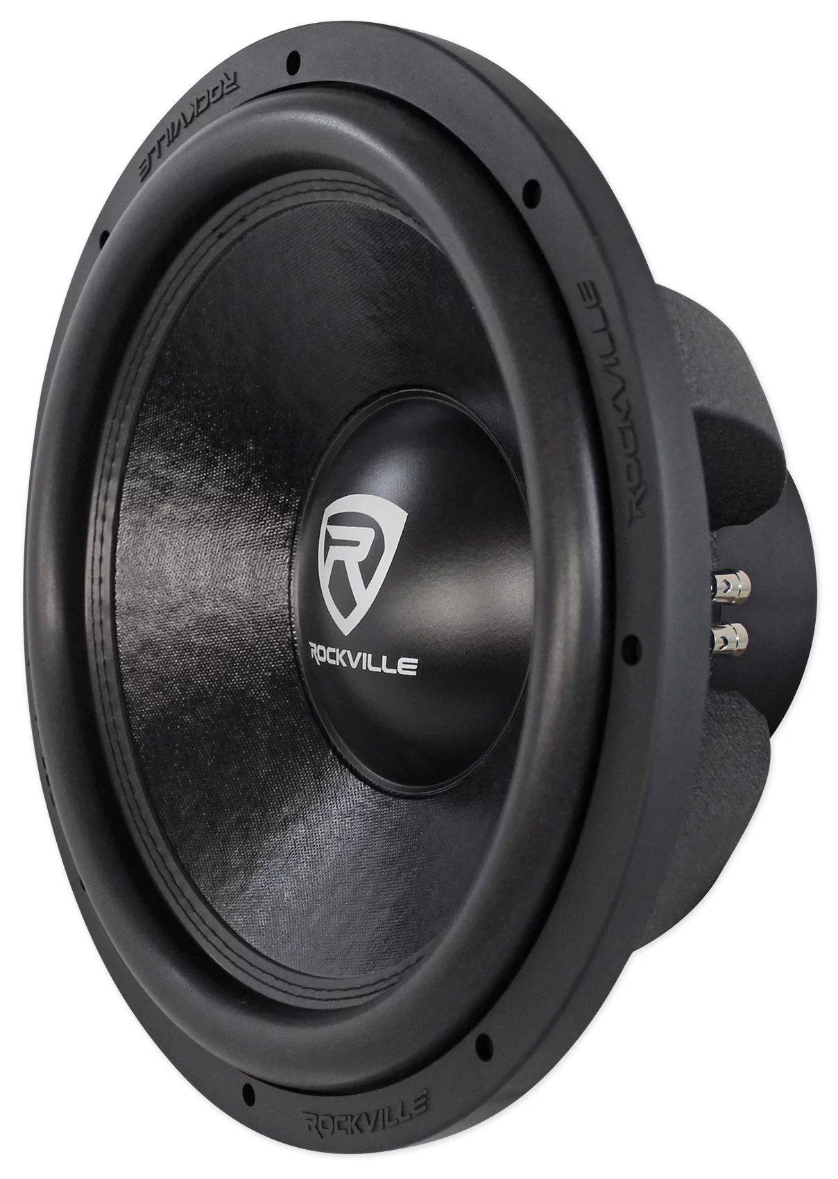 (2) Rockville W15K6D2 V2 15" 8000w Car Audio Subwoofers+Sealed Sub Box Enclosure