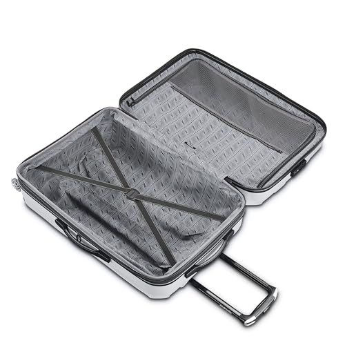 Samsonite Centric 2 Hardside Expandable Luggage with Spinner Wheels, Black, Carry-On 20-Inch