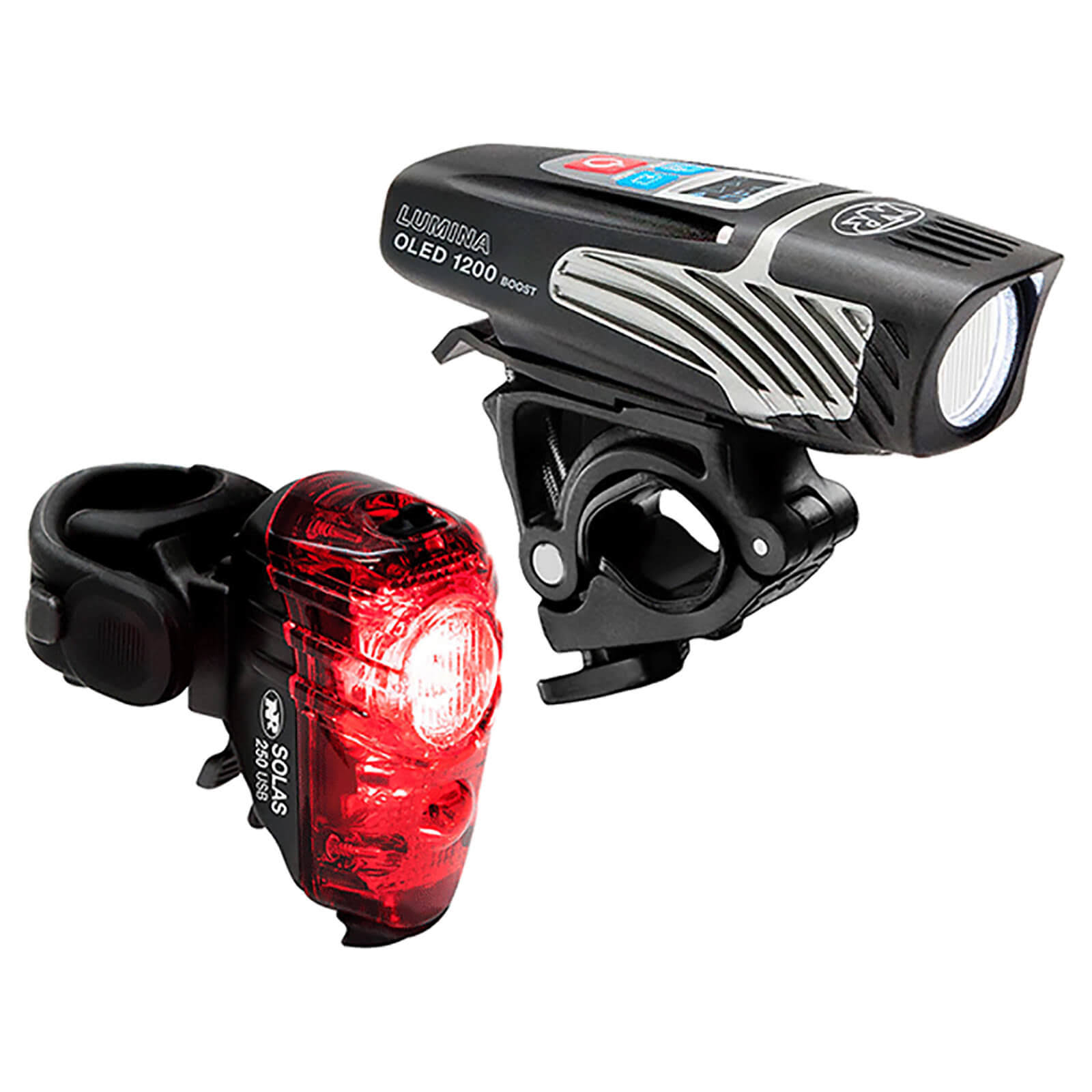 NiteRider Lumina OLED 1200 Boost / Solas 250 Combo