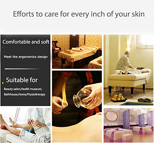 BestMassage Aluminium Massage Bed Portable Massage Table 28 inche Wide Lash Bed Heigh Adjustable 3 Folding Spa Table with Non-Woven Bag for Spa